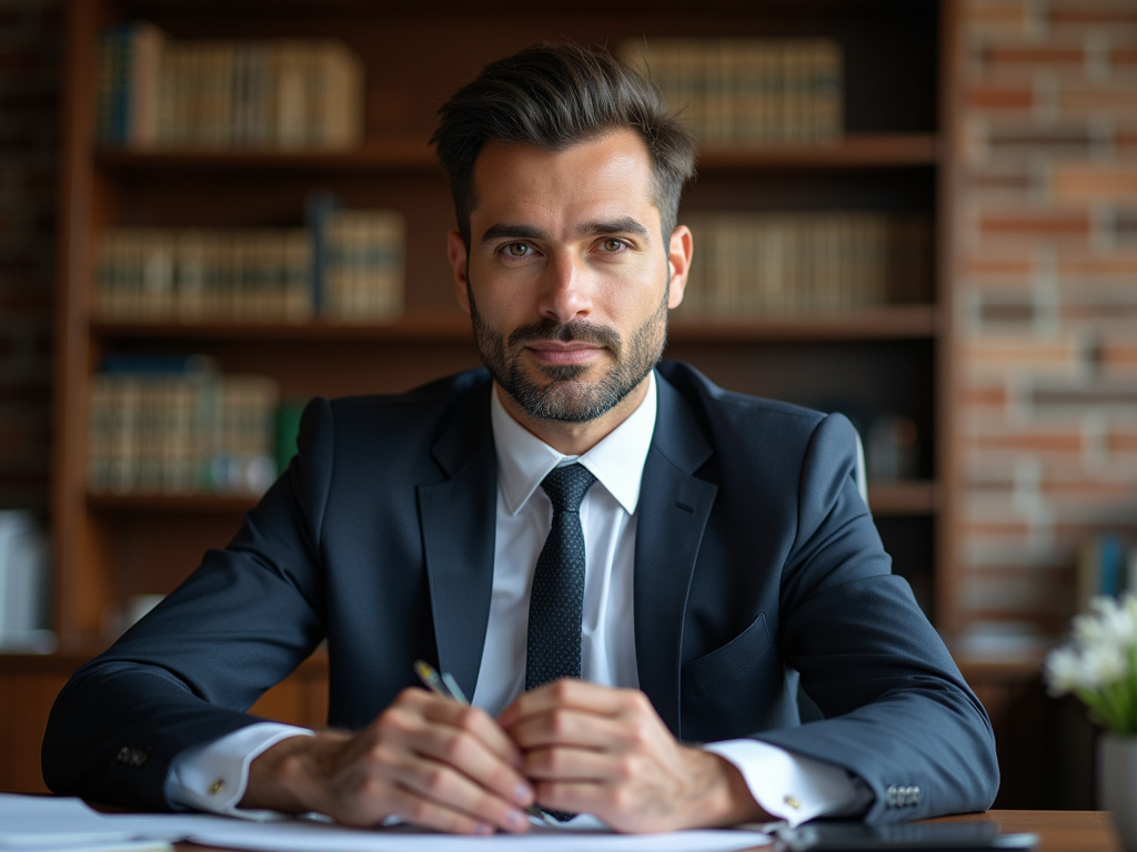 Attorney at desk — los angeles fatal car accident lawyer
