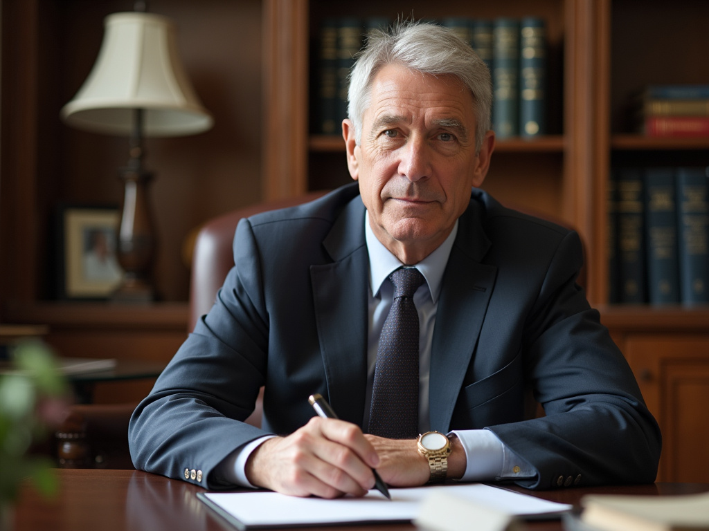 Attorney at desk — los angeles fatal car accident lawyer