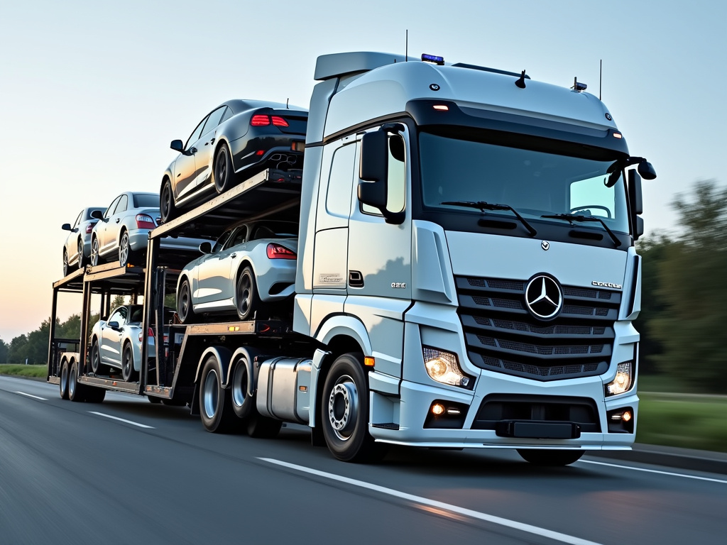 Auto transport truck — car shipping Texas