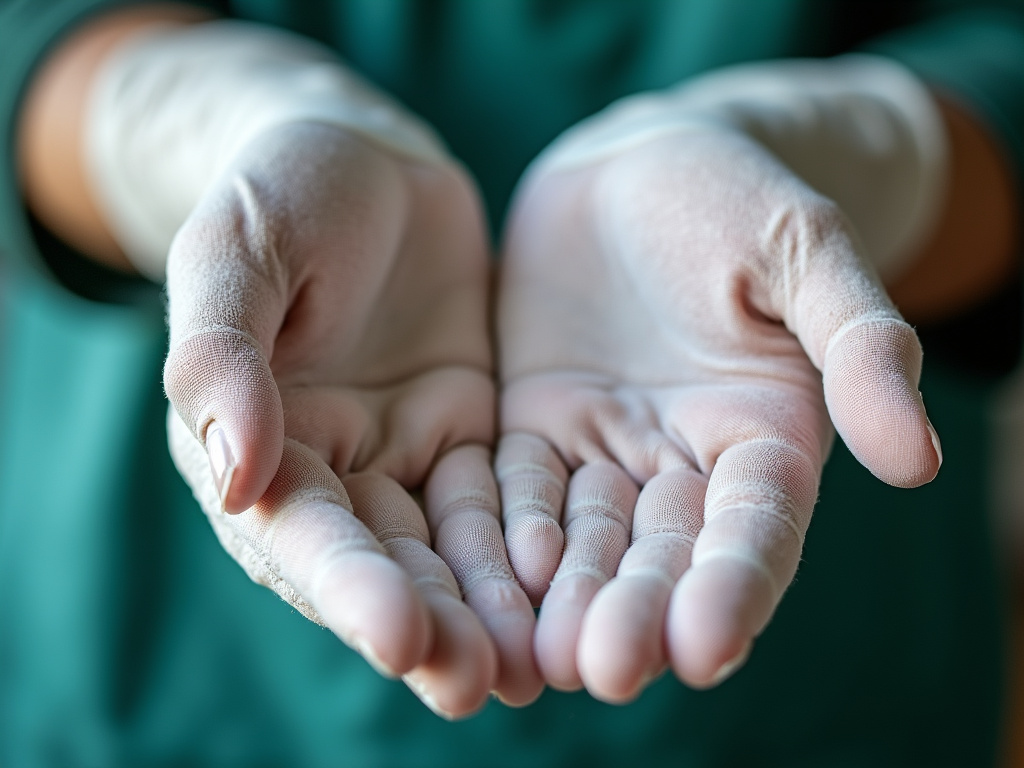 Bandaged hands — burn injury lawyer phoenix