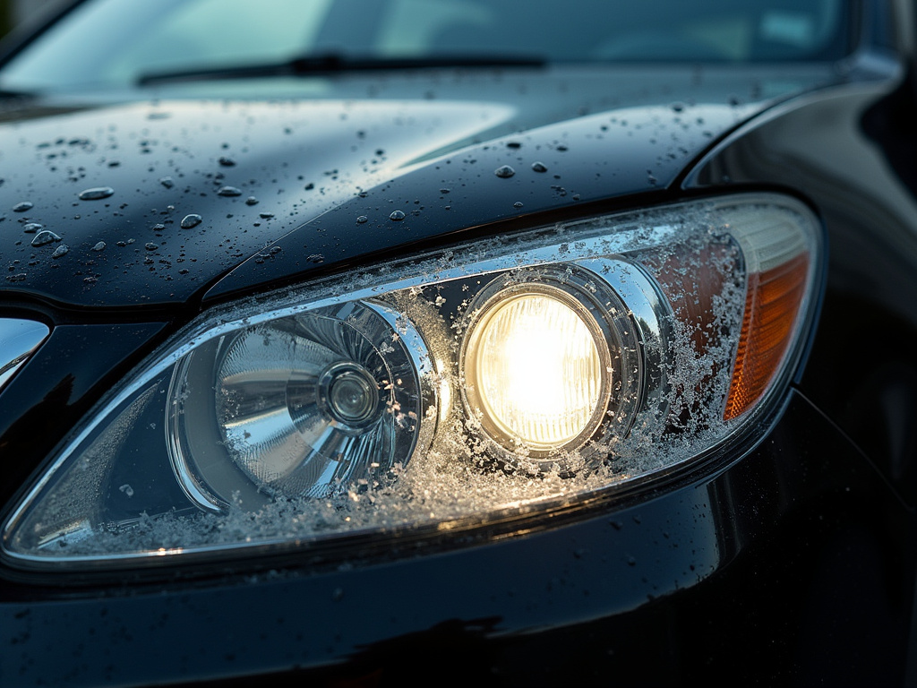 Broken headlight glass — los angeles hit and run accident lawyer