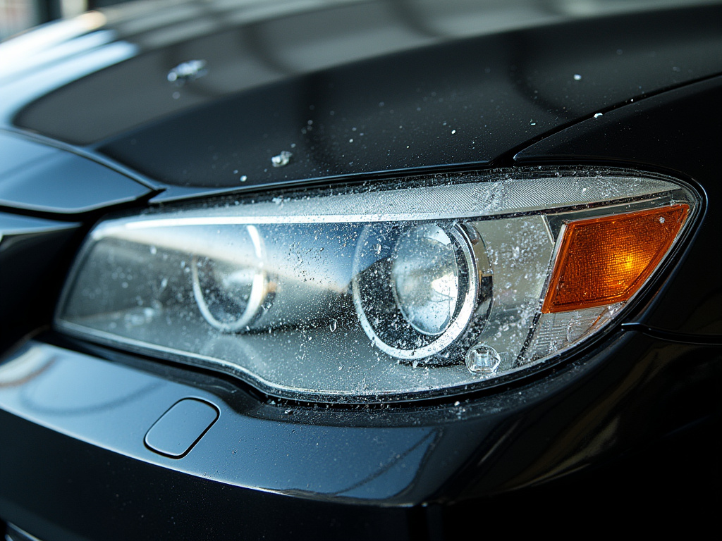 Broken headlight glass — los angeles hit and run accident lawyer