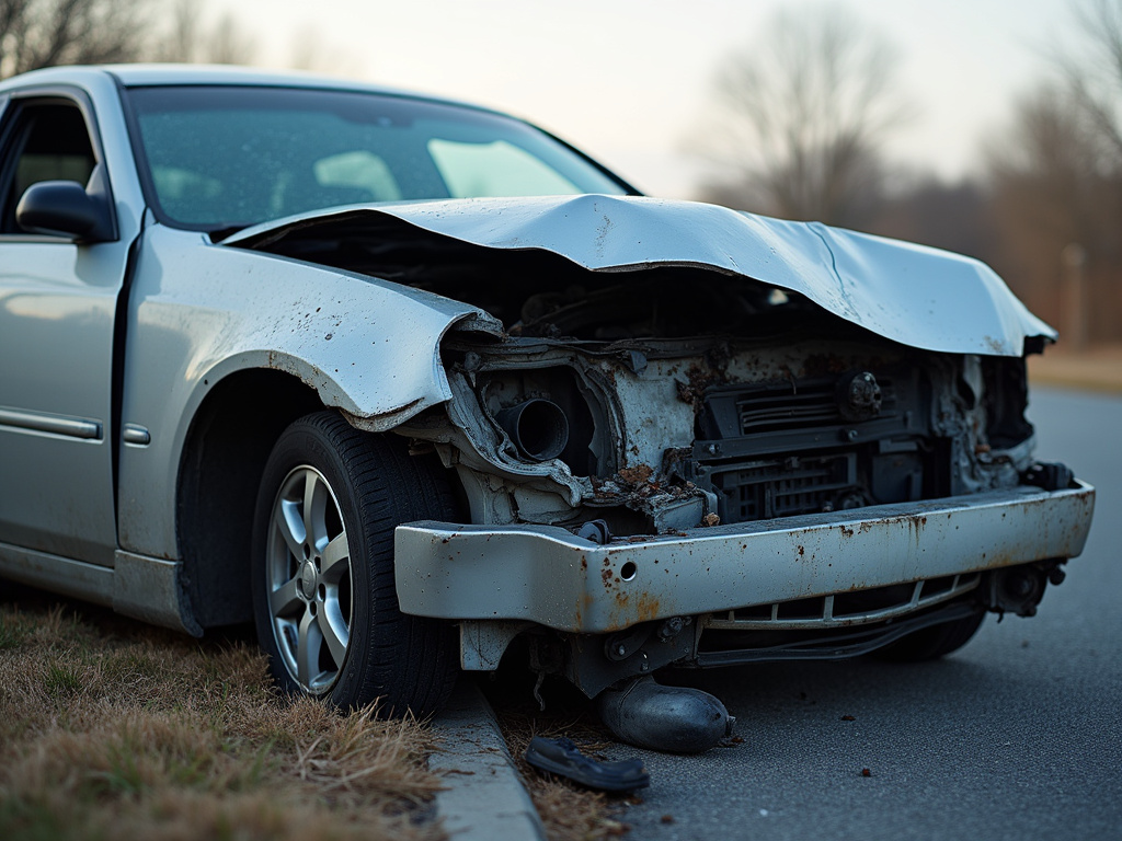 Car accident wreckage โ los angeles distracted driving accident lawyer