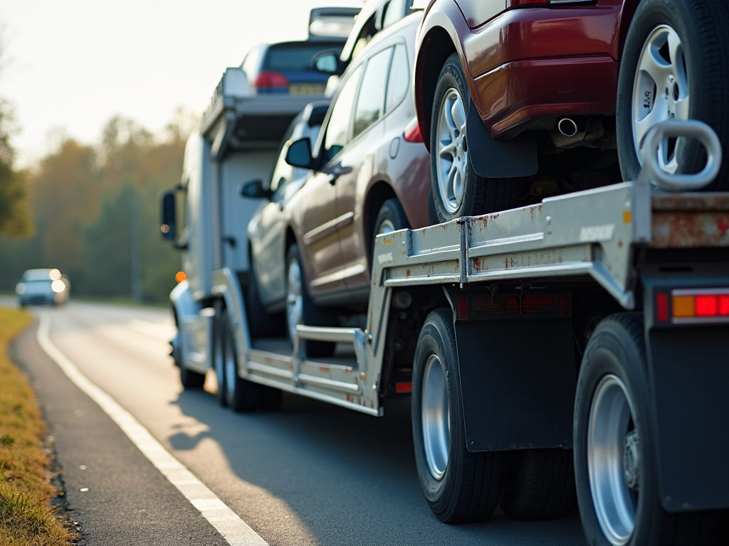Car carrier trailer — expedited car shipping
