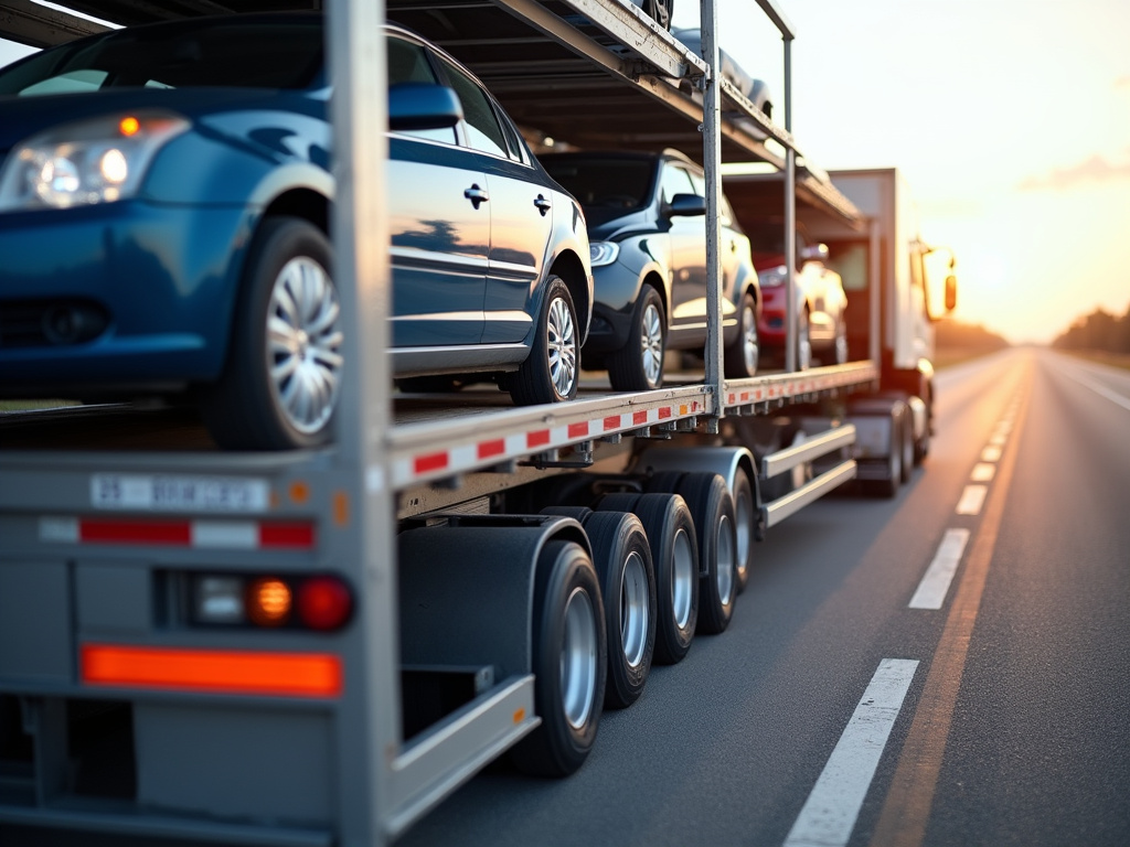 Car carrier trailer — expedited car shipping