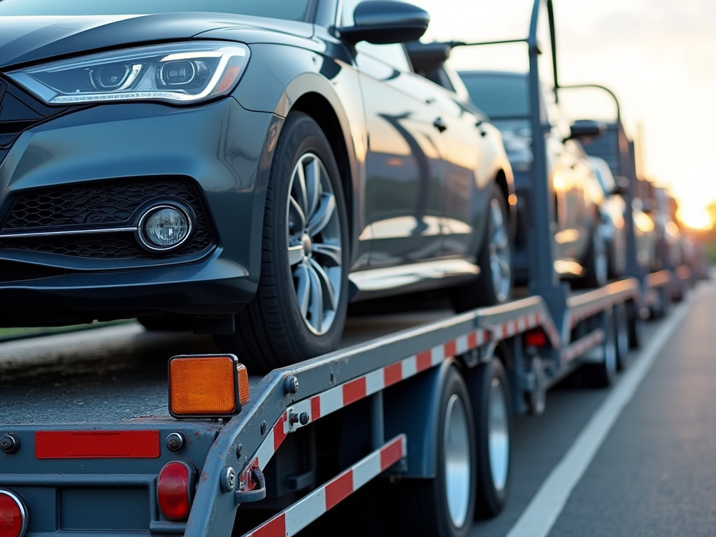 Car carrier trailer — expedited car shipping