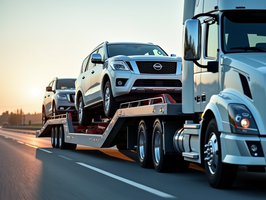 Car hauler truck — car shipping Illinois