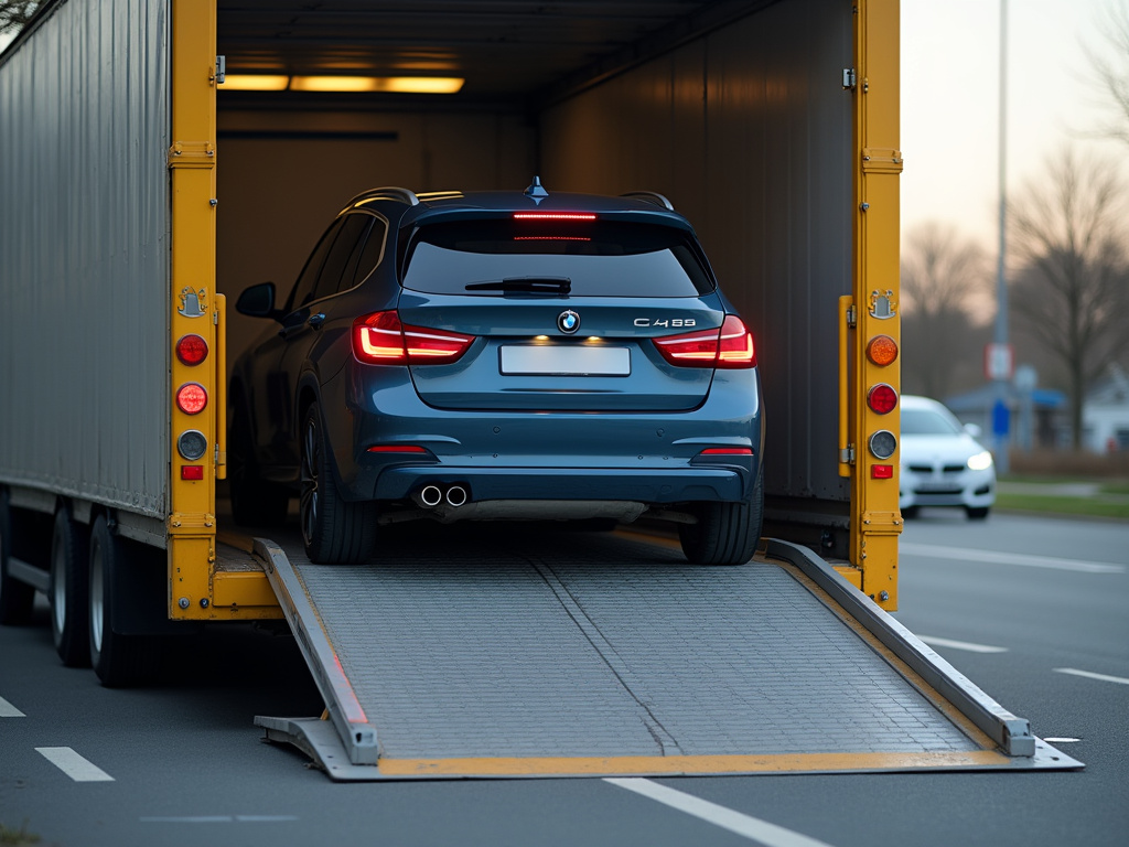 Car loading ramp — expedited car shipping