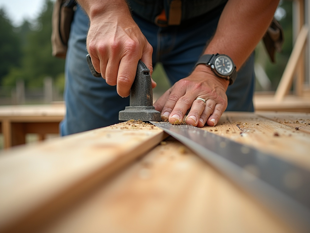 Carpenter building deck — deck builders austin