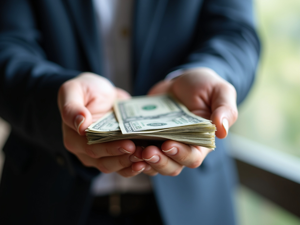 Cash handed over — title loans michigan