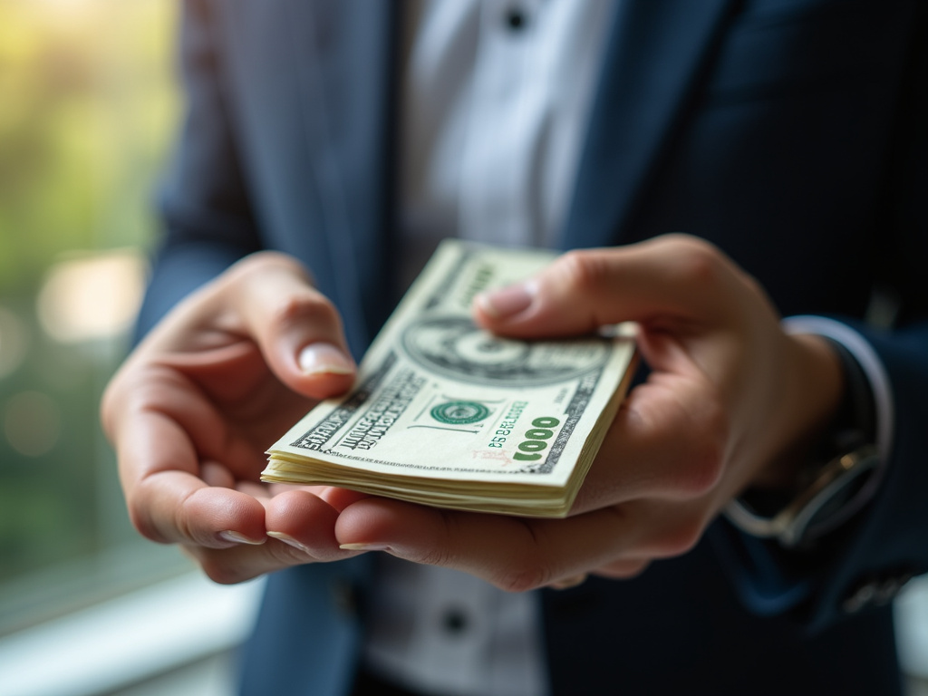 Cash handed over — title loans oklahoma