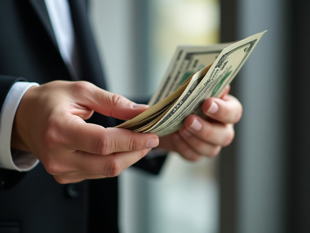 Cash handed over — title loans texas