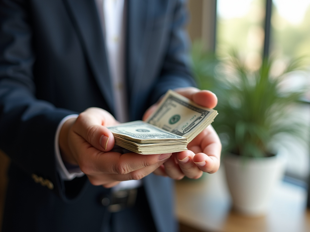 Cash handed over — title loans texas