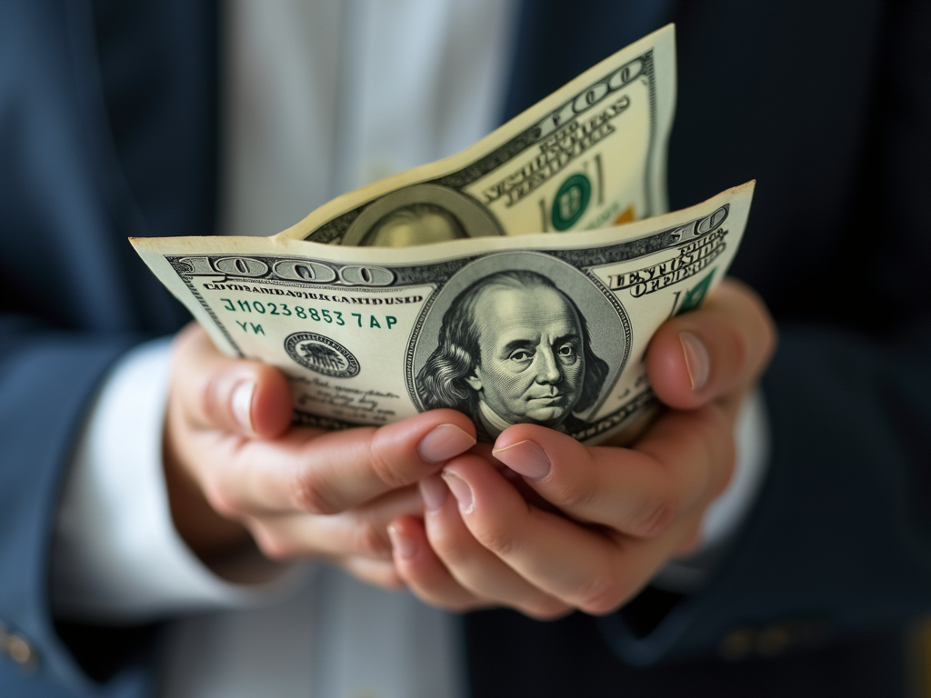 Cash handed over — title loans wisconsin