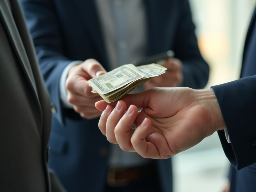 Cash handoff — title loans michigan