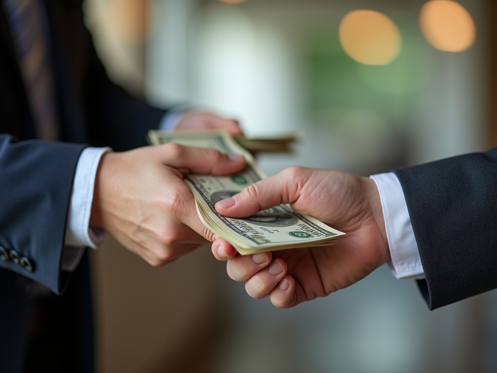Cash handoff — title loans michigan