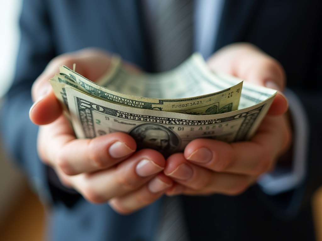 Cash in hand — title loans wisconsin