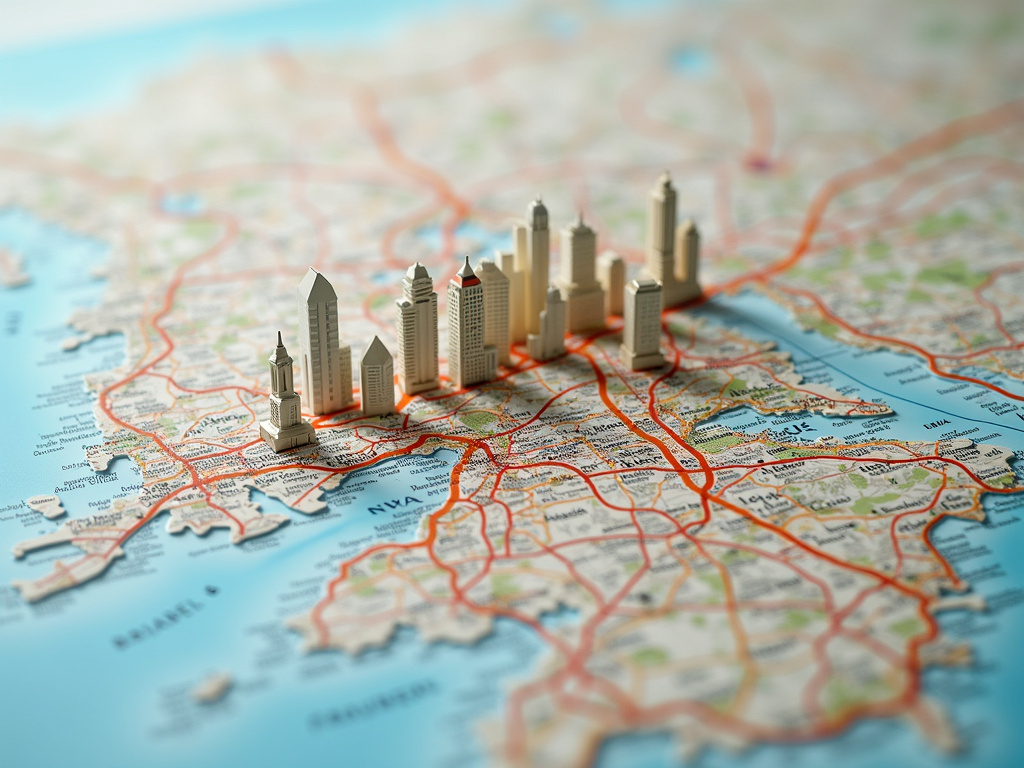 City skyline map — SEO agency Pompano Beach