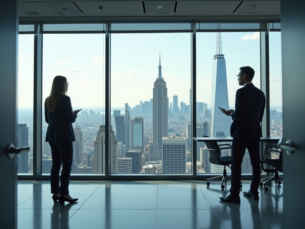 City skyline office — SEO agency Palm Beach County