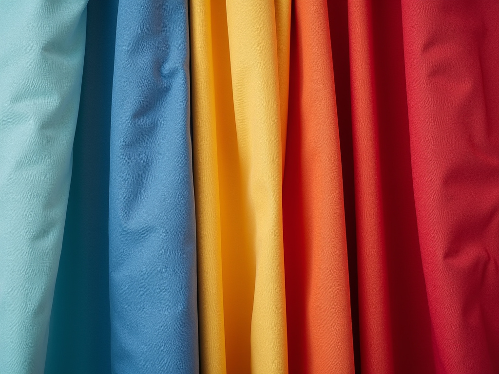Colorful fabric sheets — dtf transfers by size