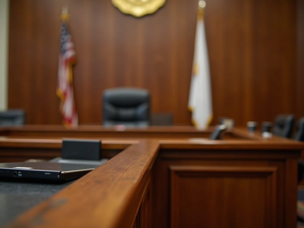 Courtroom bench — los angeles wrongful death lawyer