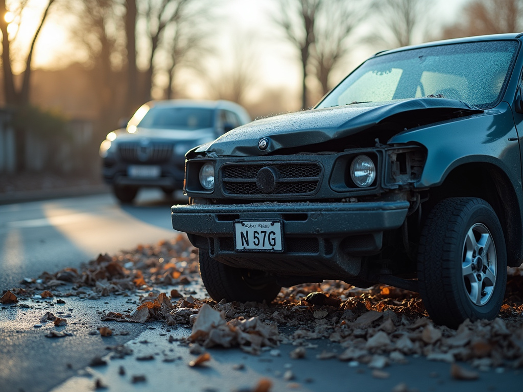 Crash scene — bus accident lawyer phoenix
