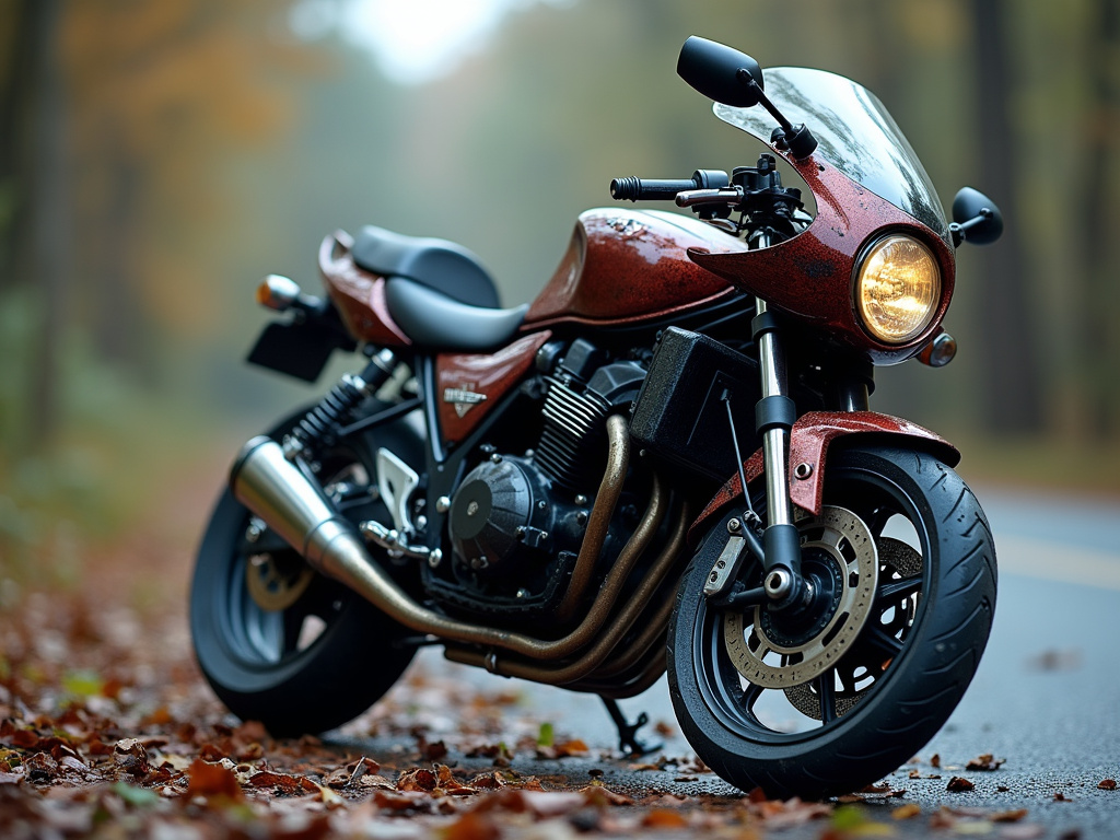 Crashed motorcycle — los angeles motorcycle accident lawyer