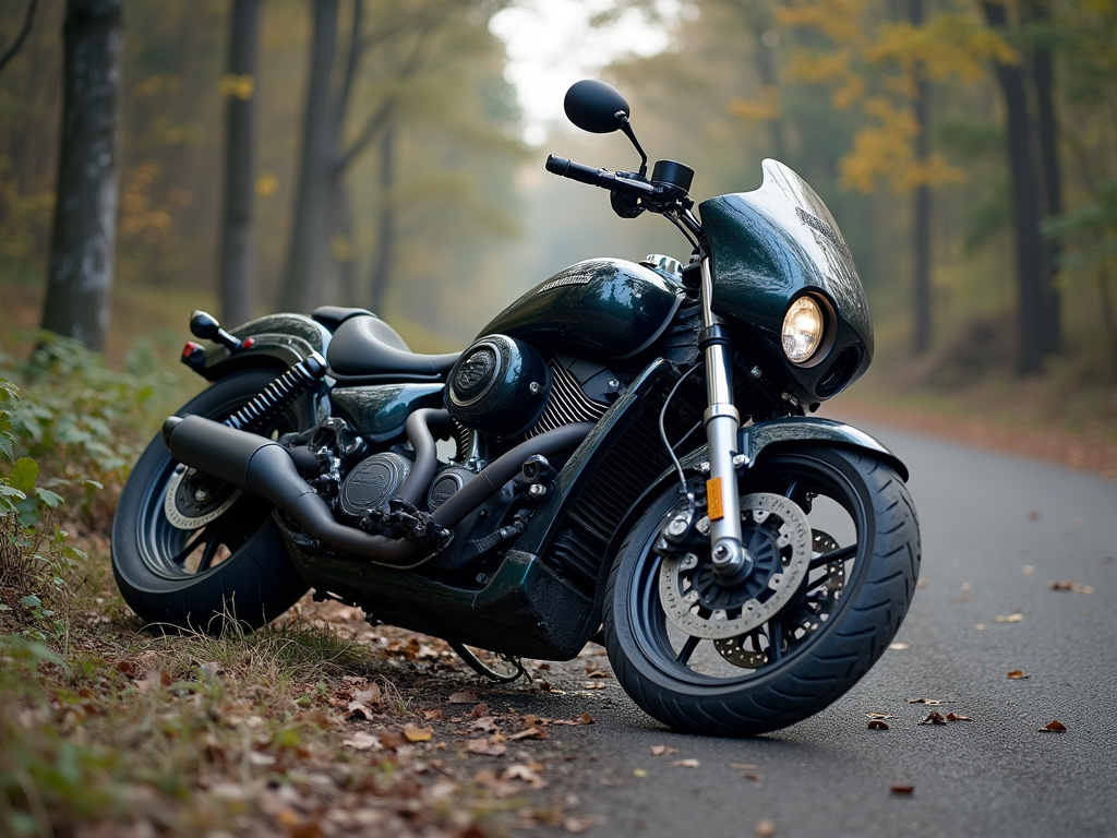 Crashed motorcycle — motorcycle accident lawyer phoenix
