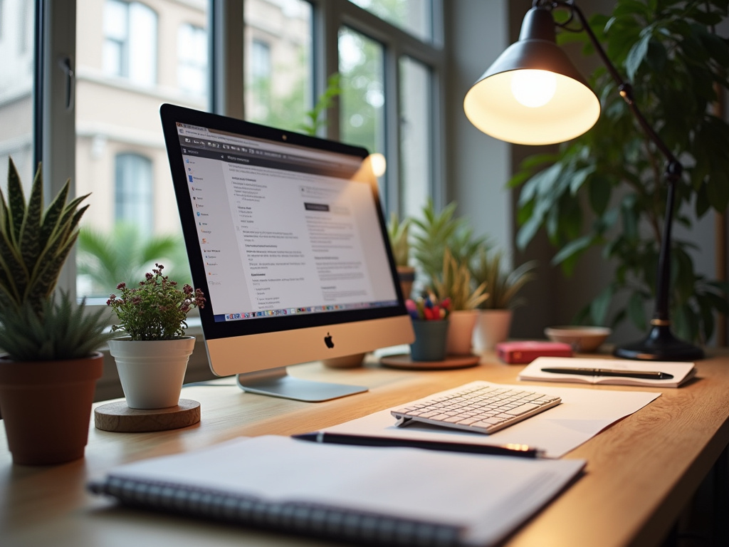 Creative studio desk — BlckPanda brand agency