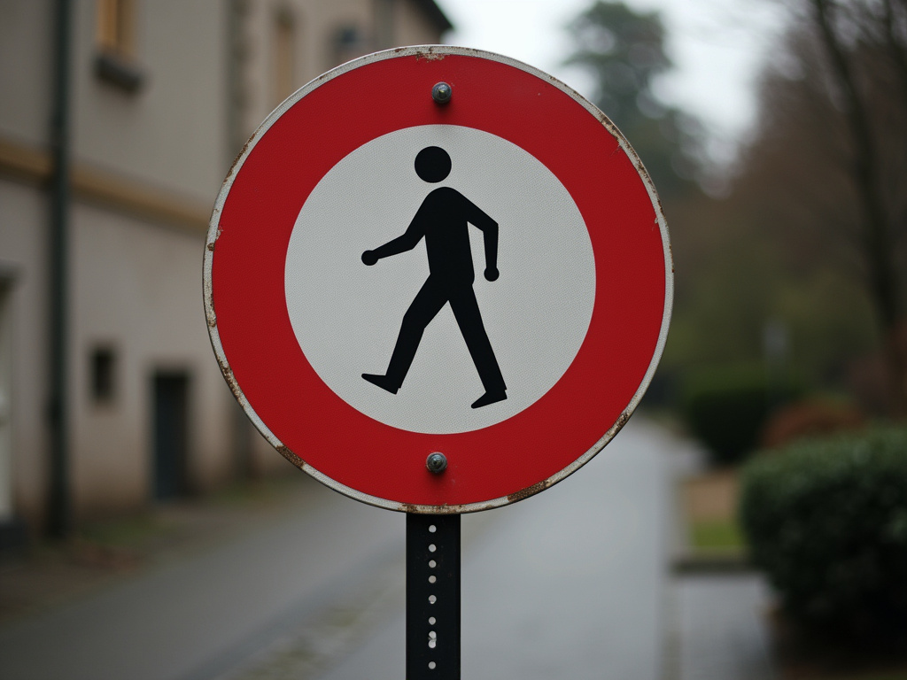 Crosswalk sign — pedestrian accident lawyer phoenix