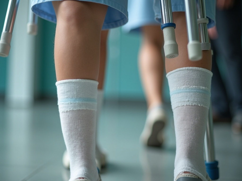 Crutches and bandages — accident lawyer phoenix