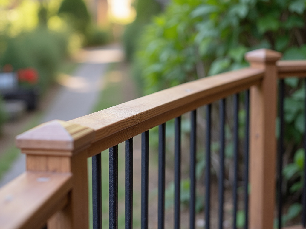 Deck railing — deck contractors austin