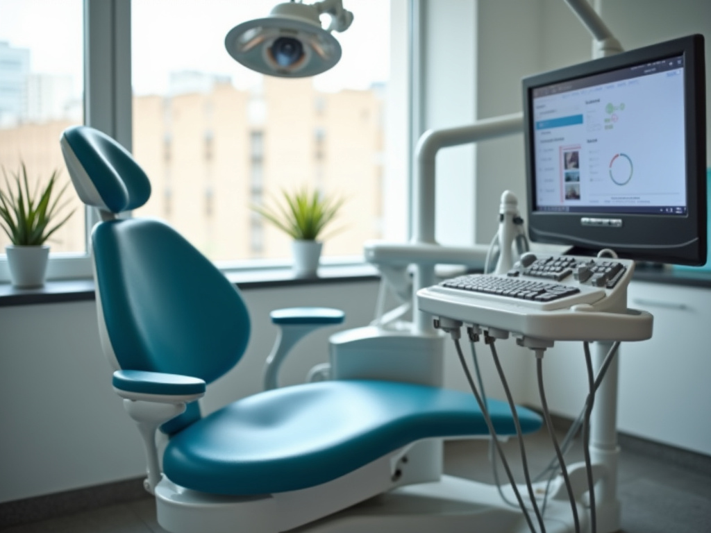 Dentist office chair — teeth whitening coral springs