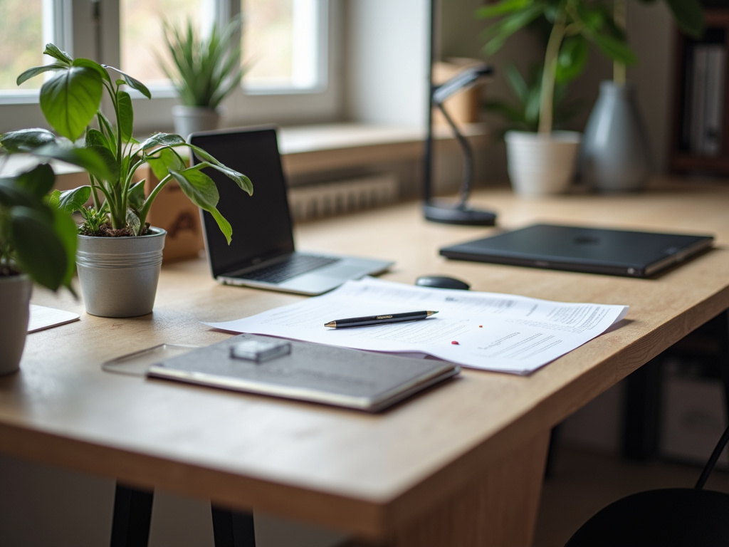 Design studio desk — BlckPanda brand agency
