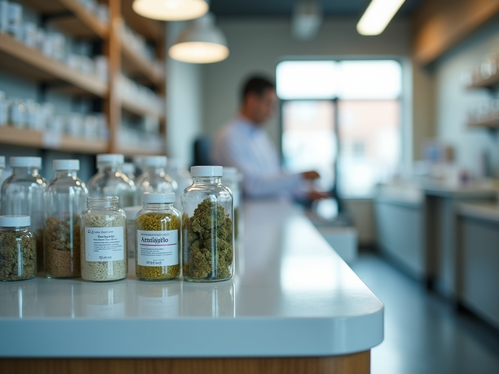Dispensary counter — cannabis dispensary Hermon Maine