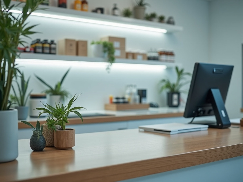 Dispensary counter — cannabis dispensary Orono Maine