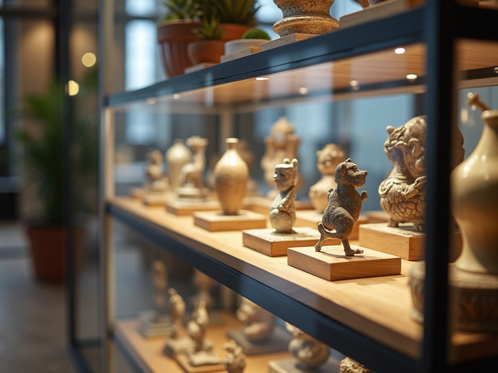 Display case — jewelry store