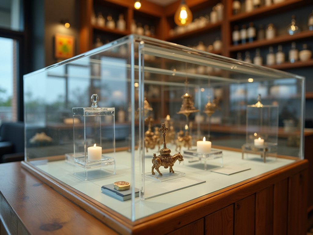 Display case — jewelry store