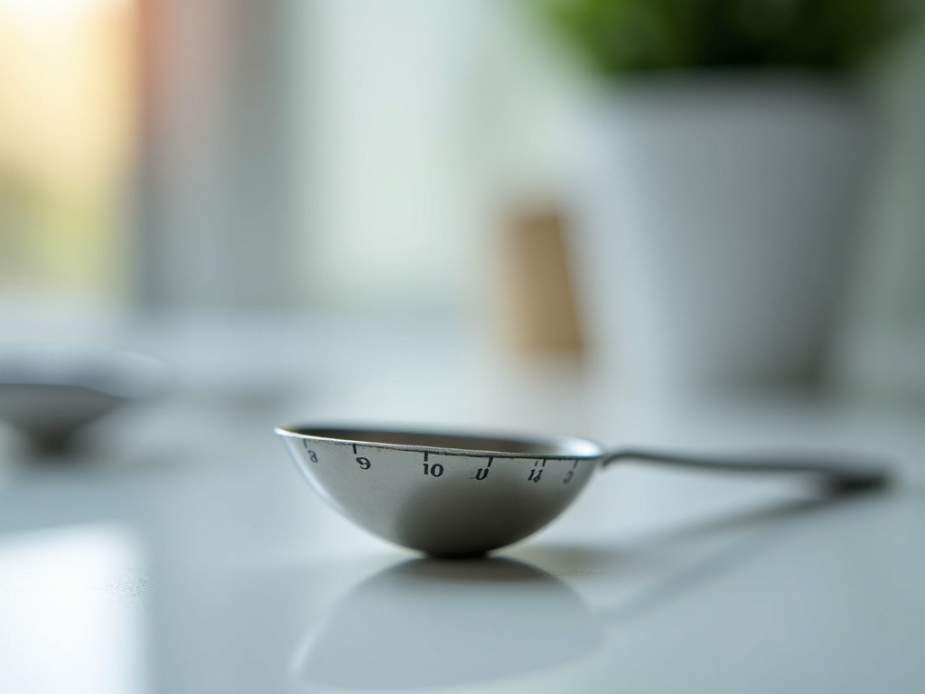 Dosage measuring spoon — cannabis gummies