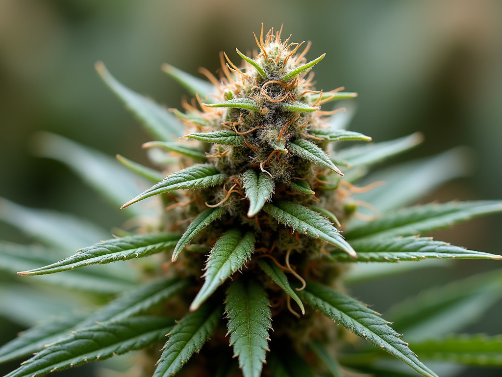 Dried cannabis flower — hybrid strains