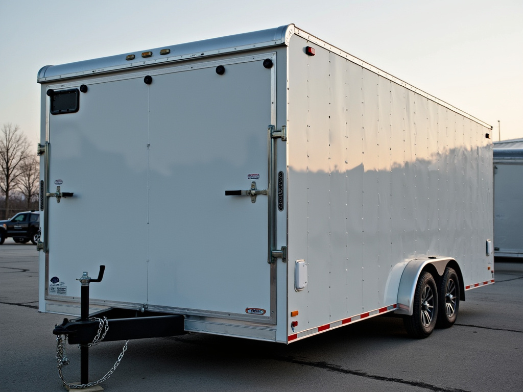 Enclosed auto trailer — car shipping Illinois
