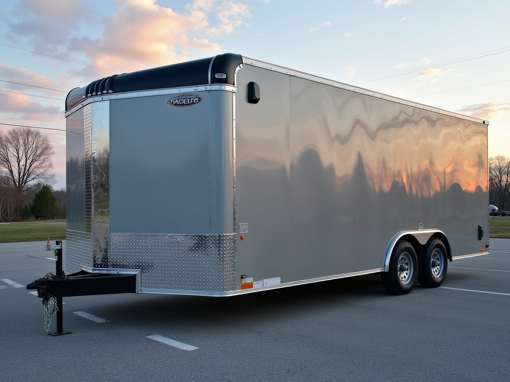 Enclosed auto trailer — car shipping Illinois