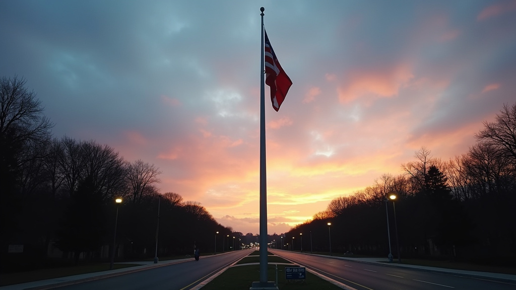 Illuminating Spaces: Solar Flag Pole Lighting Systems
