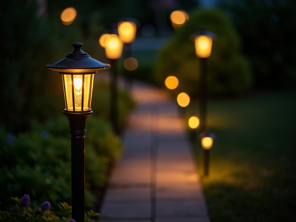Garden pathway lights — nexus smart solar lighting
