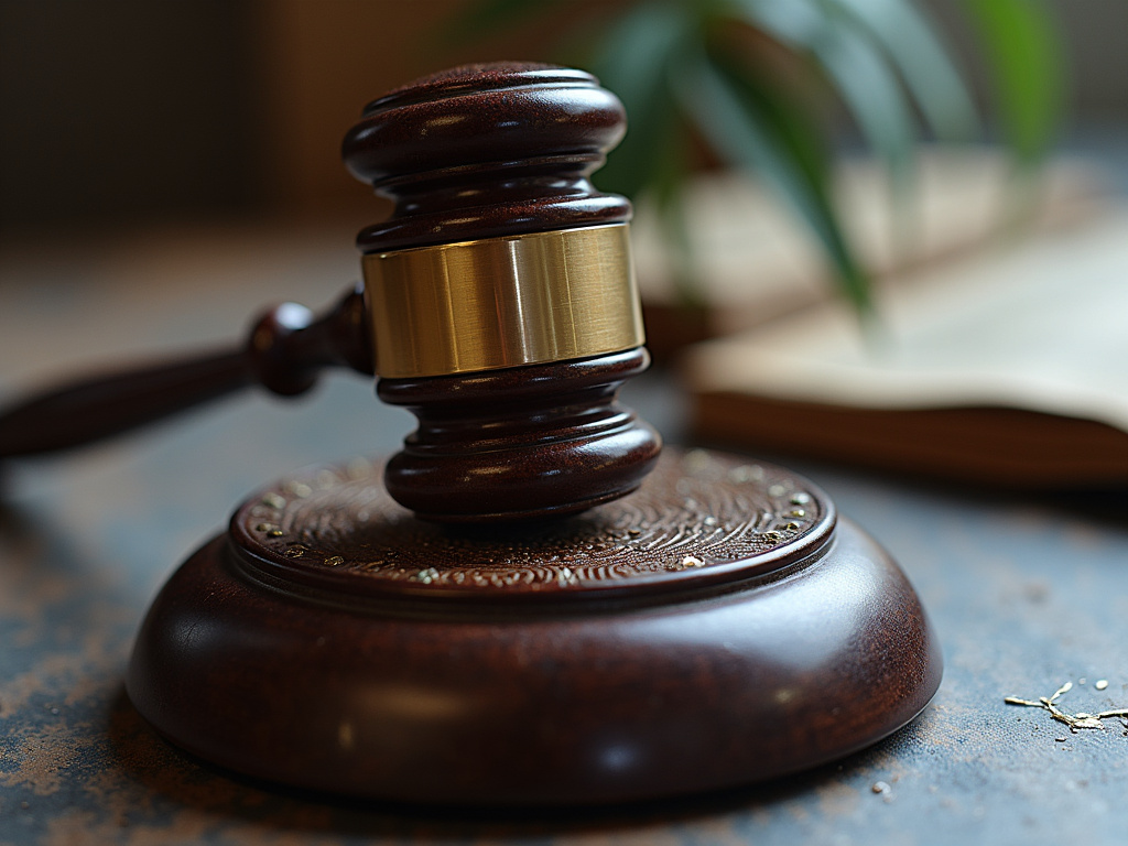 Gavel and scales — burn injury lawyer phoenix