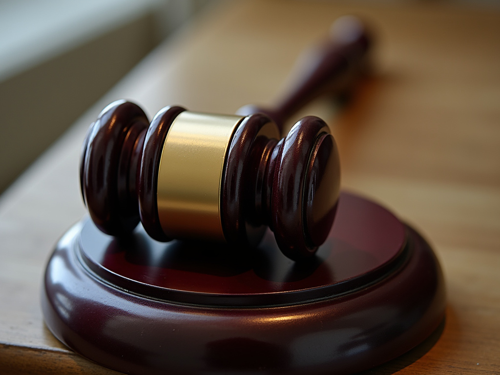 Gavel and scales — los angeles car accident lawyer