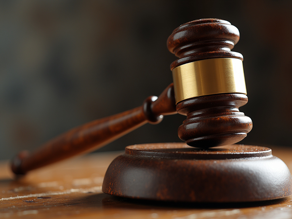 Gavel and scales — los angeles car accident lawyer
