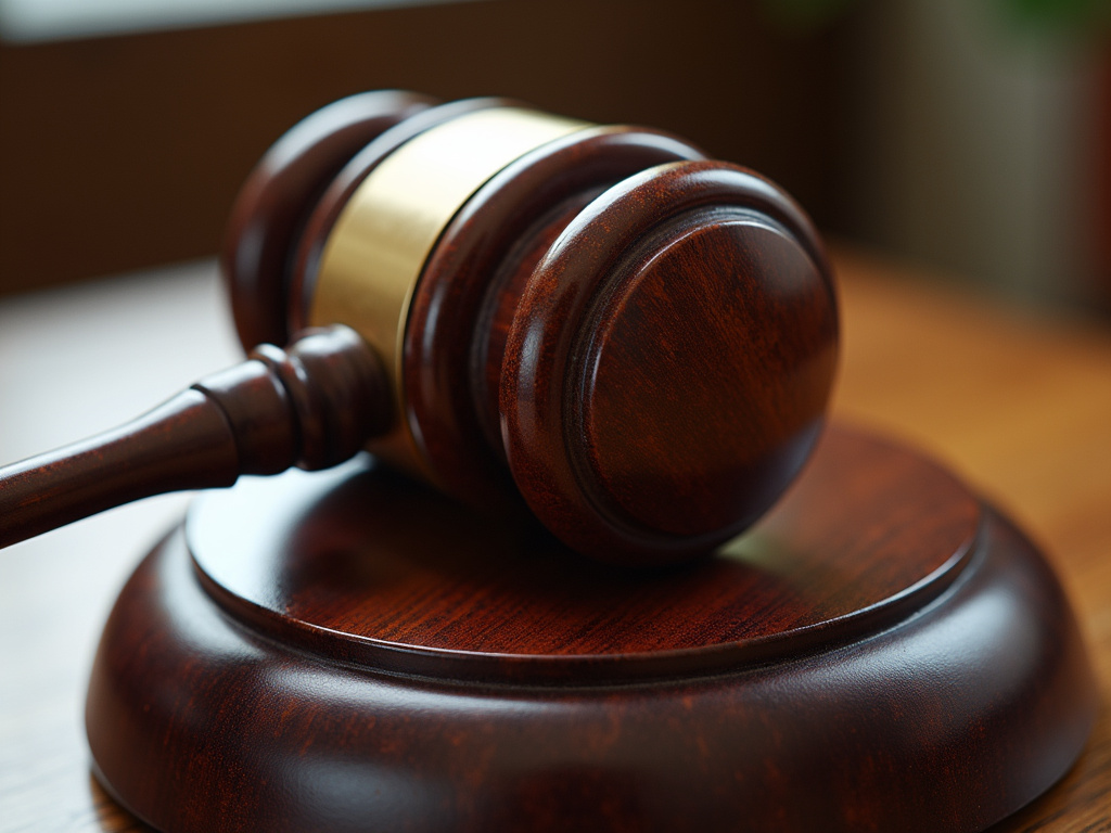 Gavel and scales — los angeles car accident lawyer