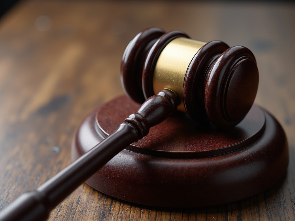 Gavel and scales — los angeles motorcycle accident lawyer