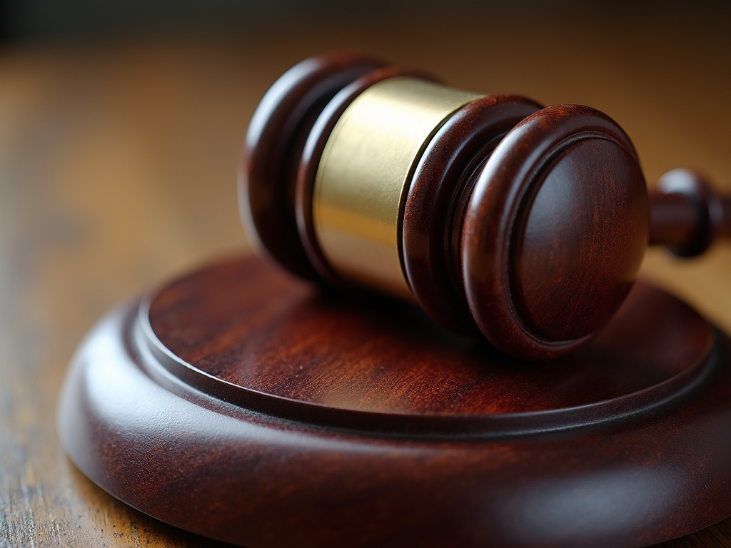 Gavel and scales — los angeles motorcycle accident lawyer